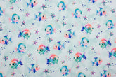 Baumwolljersey Digital Bunte Fische